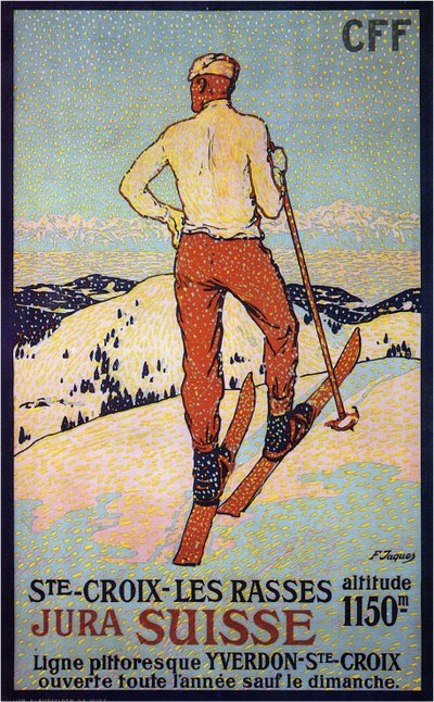 Les Rasses ، Sainte-Croix ، 1921 بواسطة فرانسوا جاك