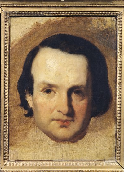 دراسة لصورة فيكتور هوغو (1802-85) ج .1836 بواسطة François Joseph Heim
