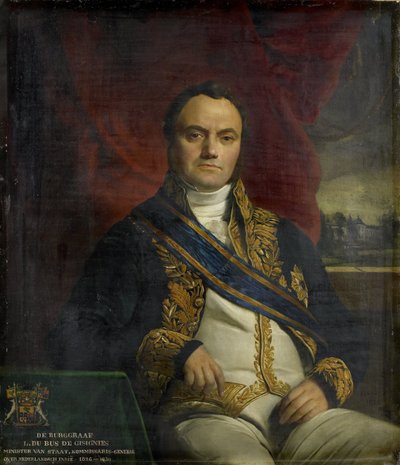 صورة ليونارد بيتر جوزيف ، Viscount of the Bus of Gisignies ، المفوض العام بواسطة فرانسوا جوزيف نافيز