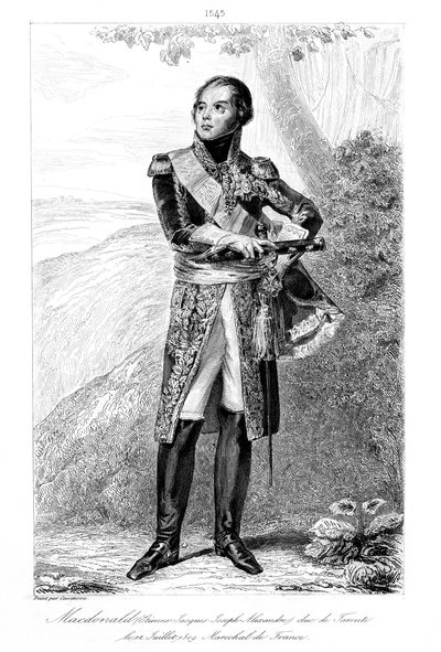 إتيان جاك جوزيف ألكسندر ماكدونالد 1765-1840 ، دوق تارانتو ومارشال فرنسا ، 1839. بواسطة فرانسوا بيجوت