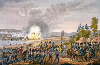 الانسحاب الفرنسي بعد معركة لايبزيغ ، ألمانيا ، 19 أكتوبر 1813 بواسطة فرانسوا بيجوت