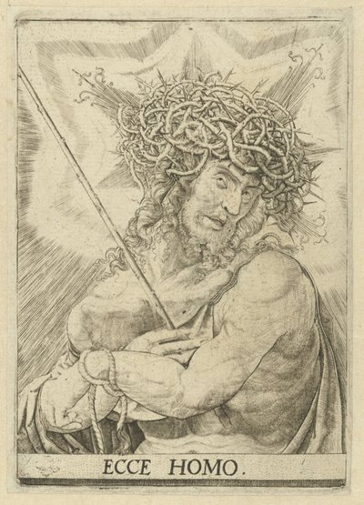 رجل الاحزان Ecce homo (العنوان على الكائن) بواسطة فرانس كراب فان إسبلجم