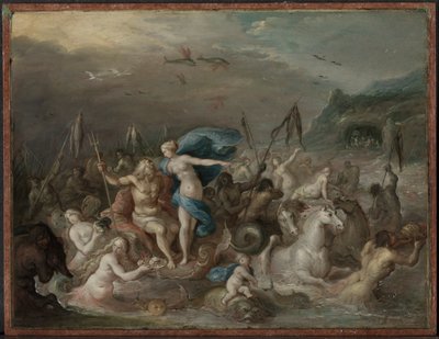انتصار نبتون وأمفيتريت ، 1630s. بواسطة فرانس فرانكن