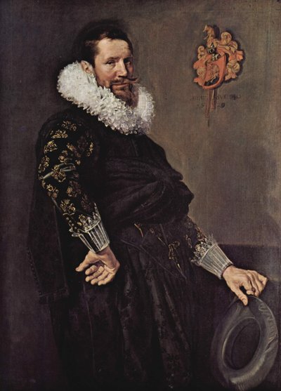 صورة شخصية لباولوس فان بيرستين (1588-1636) بواسطة فرانس هالس
