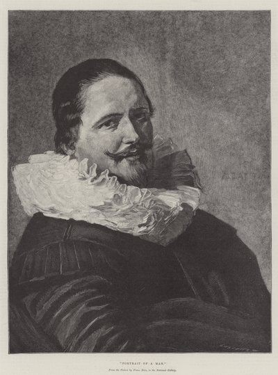 صورة لرجل بواسطة Frans Hals
