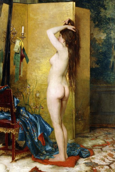 عاري دائم ، بواسطة Frans Verhas