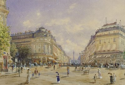 Rue de la Paix ، باريس ، 1886 بواسطة فرانز البديل