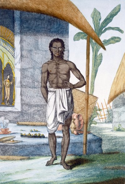 رسام ونحات ، من "الهندوس ، أو وصف أخلاقهم وأزيائهم واحتفالاتهم" ، ص 1808-12 (حفر ملون) بواسطة فرانز بالتازار سولفينز