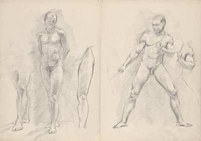 العراة الذكور بواسطة فرانز بارويج الاصغر أ.