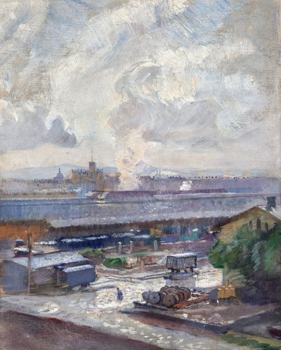 محطة الفحم للسكك الحديدية الشمالية بواسطة فرانز هوهنبرغر