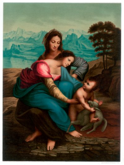 العذراء والطفل مع سانت آن ، c1510 1870 بواسطة فرانز كيلرهوفن