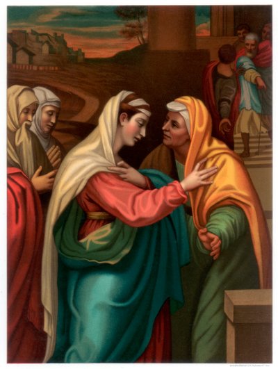 الزيارة ، 1518-1519 1870 بواسطة فرانز كيلرهوفن