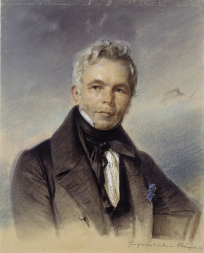 صورة لكارل فريدريش شينكل ، 1836 بواسطة فرانز كروجر