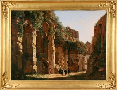 داخل الكولوسيوم ، ج. 1823. بواسطة فرانز لودفيج كاتيل