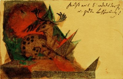 الأيل الكذب بواسطة فرانز مارك