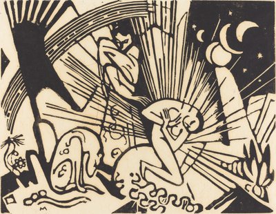 المصالحة Versoehnung ، 1912. بواسطة فرانز مارك