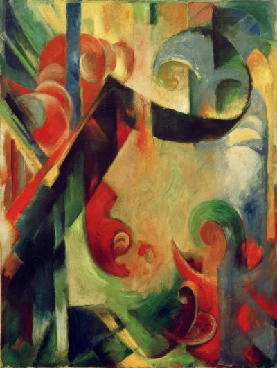 الأشكال المكسورة بواسطة فرانز مارك
