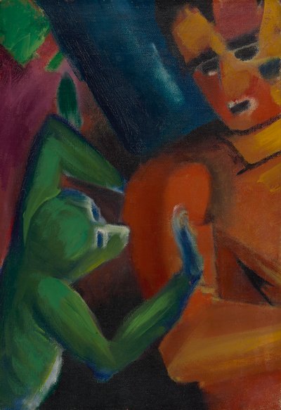 القرد والبشر بواسطة فرانز مارك