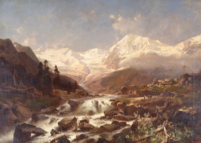 Koenigspitze-Tirol ، 1877 بواسطة فرانز ريتشارد أونتربيرجر