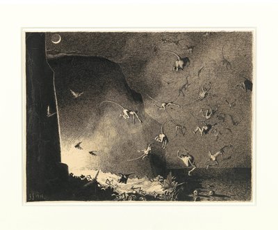 بوابة الجحيم ، 1916. بواسطة فرانز سيدلاسيك