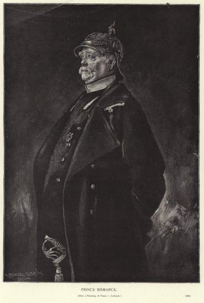Otto von BIsmarck بواسطة فرانز سيراف فون لينباخ