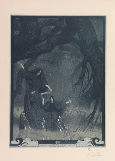 The Ring of the Nibelung ، 1914. بواسطة فرانز ستاسين