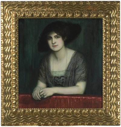 مريم ذات القبعة الداكنة ، ج. 1916. بواسطة فرانز ستوك ريتر فون