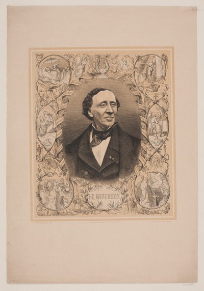 HC أندرسن بواسطة Franz Wilhelm Obermann