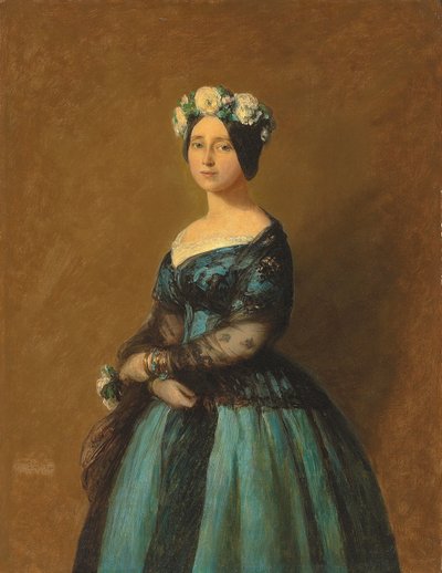 صورة لأوغستا ، أميرة بروسيا ، 1846 بواسطة فرانز كزافييه وينترهالتر