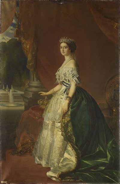 صورة أوجيني دي مونتيجو 1826-1920 ، إمبراطورة الفرنسيين ، 1853 بواسطة فرانز كزافييه وينترهالتر