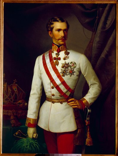 كانت صورة فرانسوا جوزيف من النمسا تبلغ من العمر 28 عامًا بالزي الرسمي الاحتفالي (1830-1916). لوحة فرانسوا زافير وينترهالتر (1806-1873) بواسطة فرانز كزافييه وينترهالتر