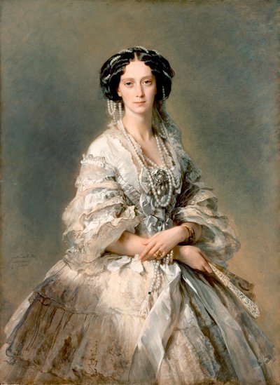 صورة ماريا الكسندروفنا ، 1857 بواسطة فرانز كزافييه وينترهالتر