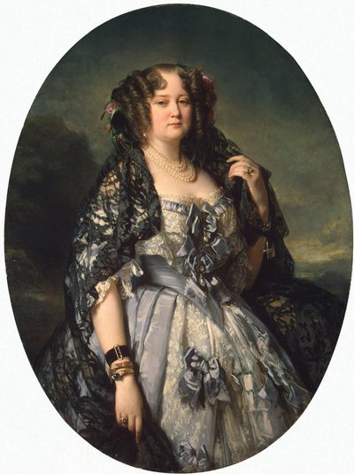صورة الأميرة صوفيا رادزيويل ، 1864 بواسطة فرانز كزافييه وينترهالتر