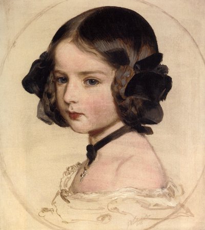 الأميرة كلوتيلد من ساكس كوبورغ وجوثا ، 1846-1927 ، 1855. بواسطة فرانز كزافييه وينترهالتر