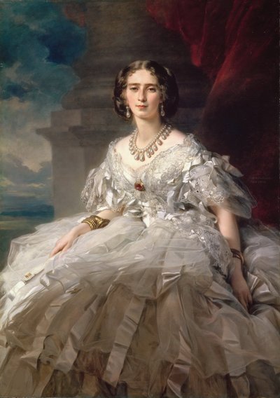 برينسيس تاتيانا يوسوبوف (يوسوبوف ، يوسوبوف) - صورة للأميرة تاتيانا يوسوبوفا (1828-1879) ، بقلم وينترهالتر ، فرانز كزافييه (1805-1873). زيت على قماش ، ج. 1858- الأبعاد: 148 × 104 سم. متحف الأرميتاج ، سانت بطرسبرغ بواسطة فرانز كزافييه وينترهالتر