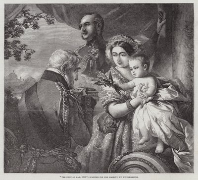 الأول من مايو 1851 مرسوم لجلالة الملكة بواسطة فرانز كزافييه وينترهالتر