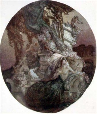 امرأة مع اللؤلؤ بواسطة فرانز فون (1866 ـ 1924) بايروس