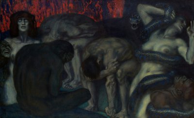 الجحيم ، 1908. بواسطة فرانز فون ستاك