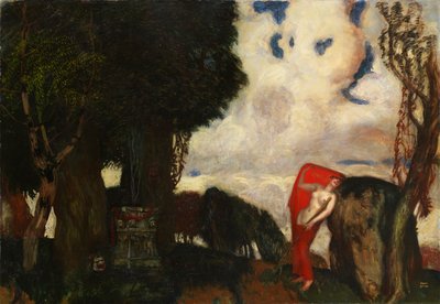 Iphigenia في توريس ، ج. 1890. بواسطة فرانز فون ستاك