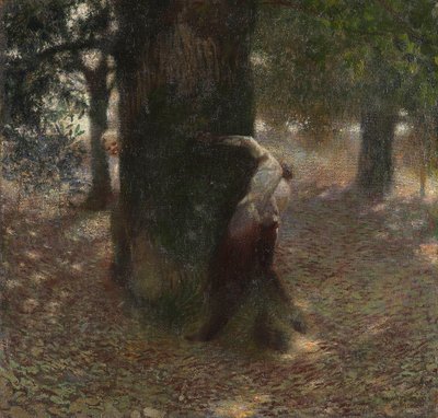 المضايقة ، 1889. بواسطة فرانز فون ستاك