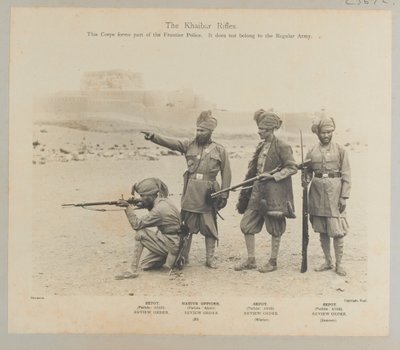 بنادق خيبر ، 1900 حوالي عام بواسطة فريد بريمنر