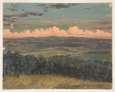رسم، كاتسكيلز من هدسون، نيويورك، 1870-80 بواسطة كنيسة فريدريك إدوين