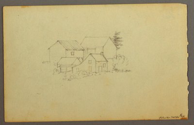 رسم، دراسة السحب، 1844 بواسطة كنيسة فريدريك إدوين