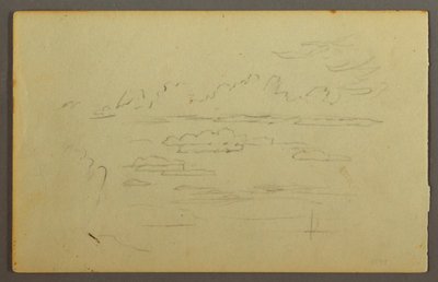 رسم، غيوم، ربما عام 1844 بواسطة كنيسة فريدريك إدوين