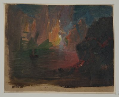 رسم، فانتازيا الجبل الجليدي، حوالي عام 1859 بواسطة كنيسة فريدريك إدوين