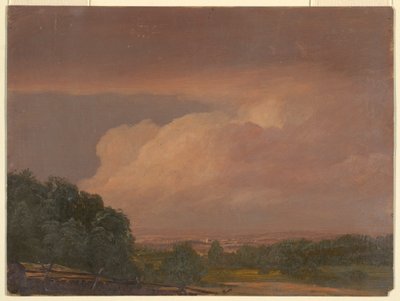 رسم، منظر طبيعي (ربما وادي هدسون)، 1860-70 بواسطة كنيسة فريدريك إدوين