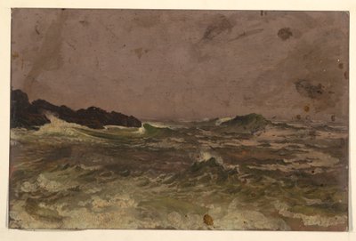 رسم، ساحل مين، 1845-1850 بواسطة كنيسة فريدريك إدوين