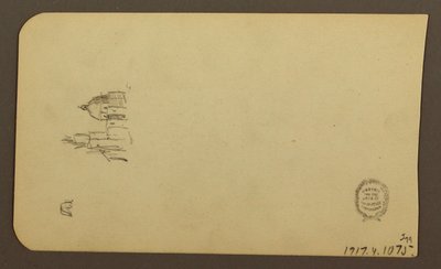 رسم، منظر طبيعي للجبال؛ في الخلفية: كنيسة ذات قبة، أبريل 1885 بواسطة كنيسة فريدريك إدوين