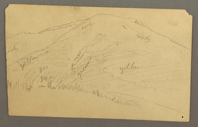 رسم، قمة الجبل، 1877 بواسطة كنيسة فريدريك إدوين