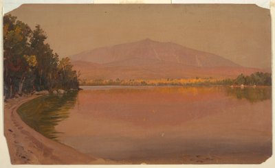 رسم، جبل كاتاهدين من بركة توغ، 1878 بواسطة كنيسة فريدريك إدوين